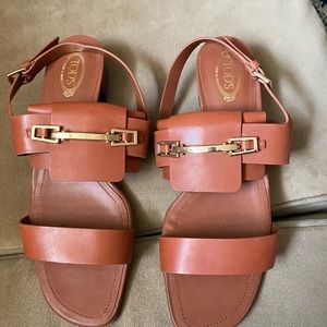 Tod’s Women’s Brown Sandals size 38